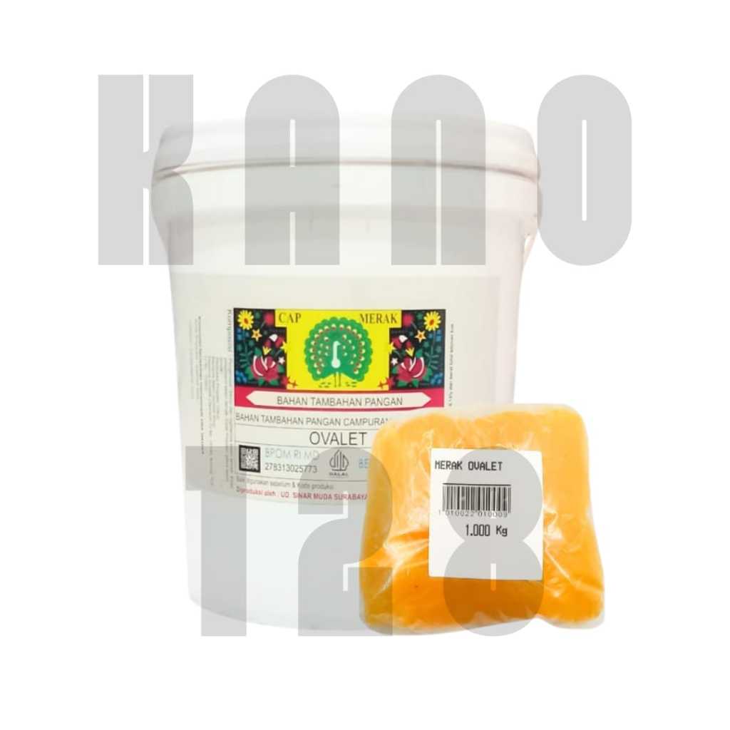 

PENGEMULSI KUE OVALET CAP MERAK KEMASAN CURAH 1 KG