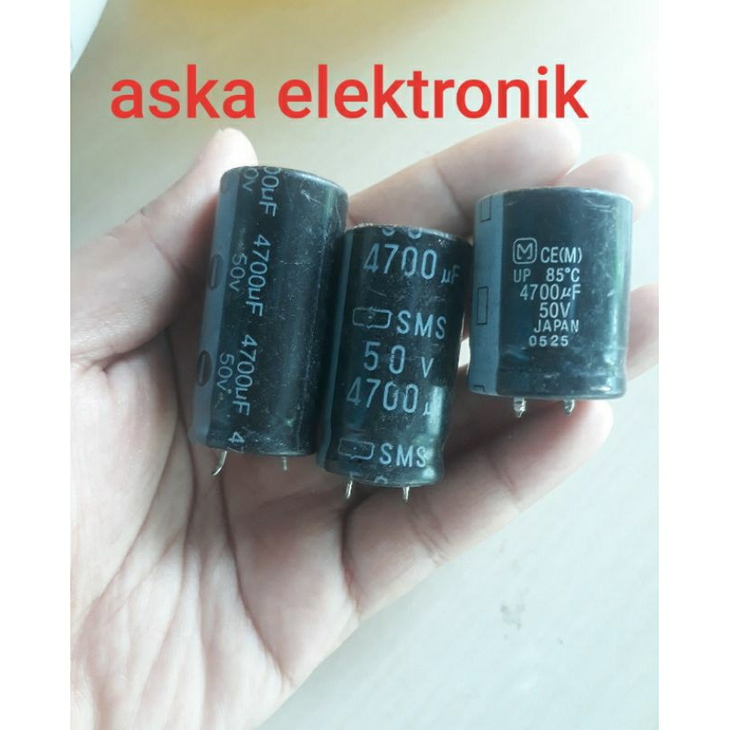 Elko 4700uf 50V cabutan original