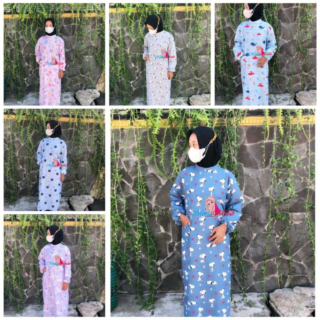 Medical Gown Reusable ( APD Motif Medis) Surgical, APD gigi, APD Dokter | Baju APD motif  panjang