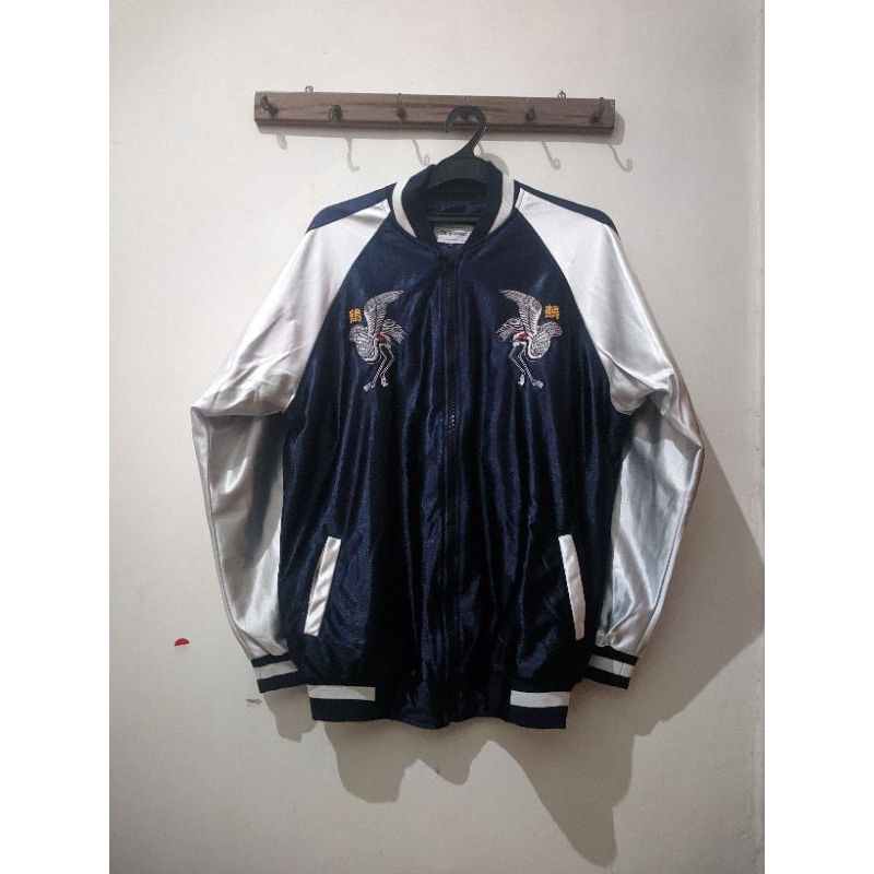 Jacket Sukajan Dailybased Tsurutori