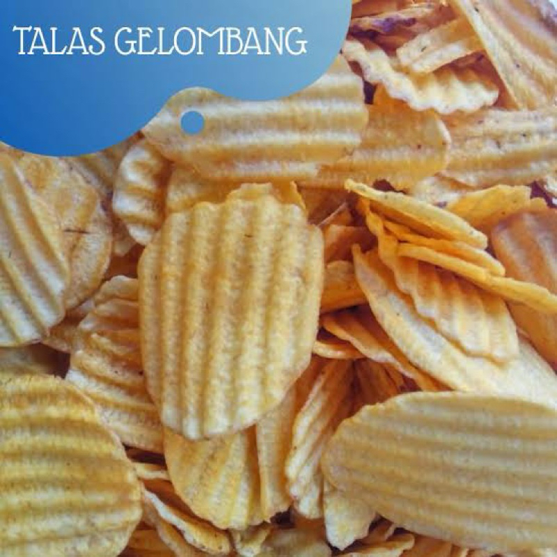 

SNACK TALAS GELOMBANG / TALAS STIK KEMASAN PLASTIK 1KG