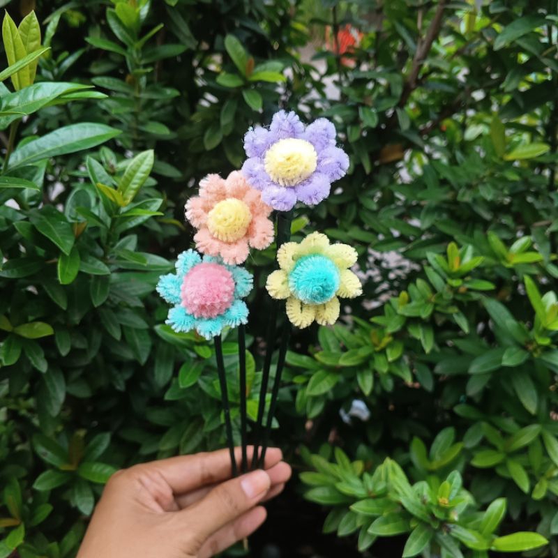 

bunga kawat bulu mini