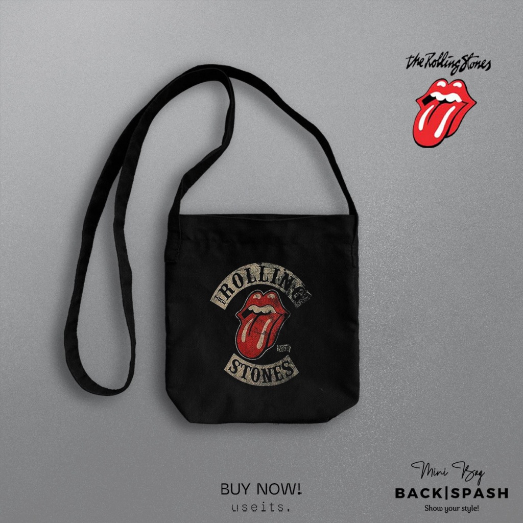 Tas Mini Sling Bag The Rolling Stones Mini Bag Band THE ROLLING STONES MSB1
