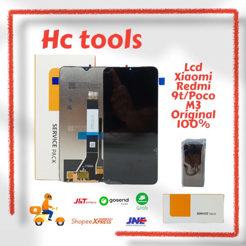 LCD TOUCHSCREEN REDMI 9T/POCO M3 ORIGINAL 100%