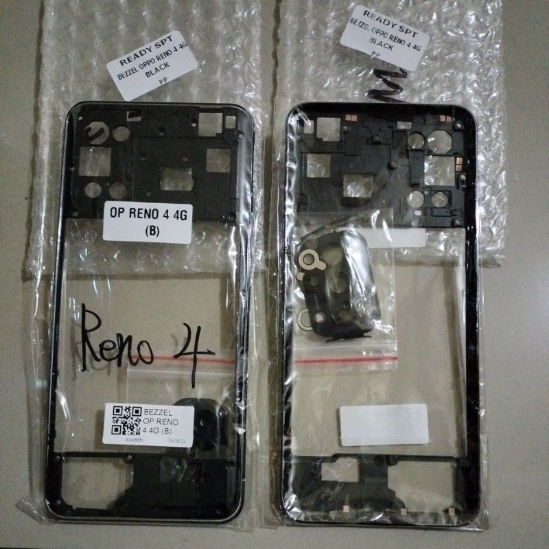 bezzel tutup mesin tulang tengah oppo reno 4 4g/reno4 4g