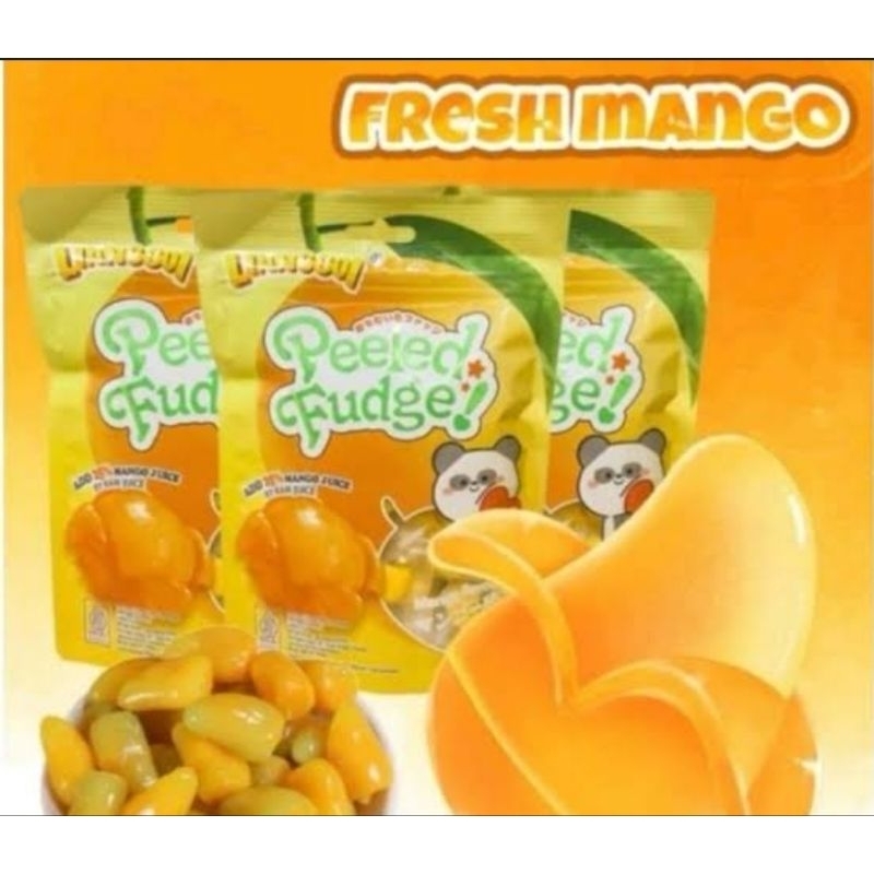 

Peeled Fudge Permen lunak rasa buah 108gr