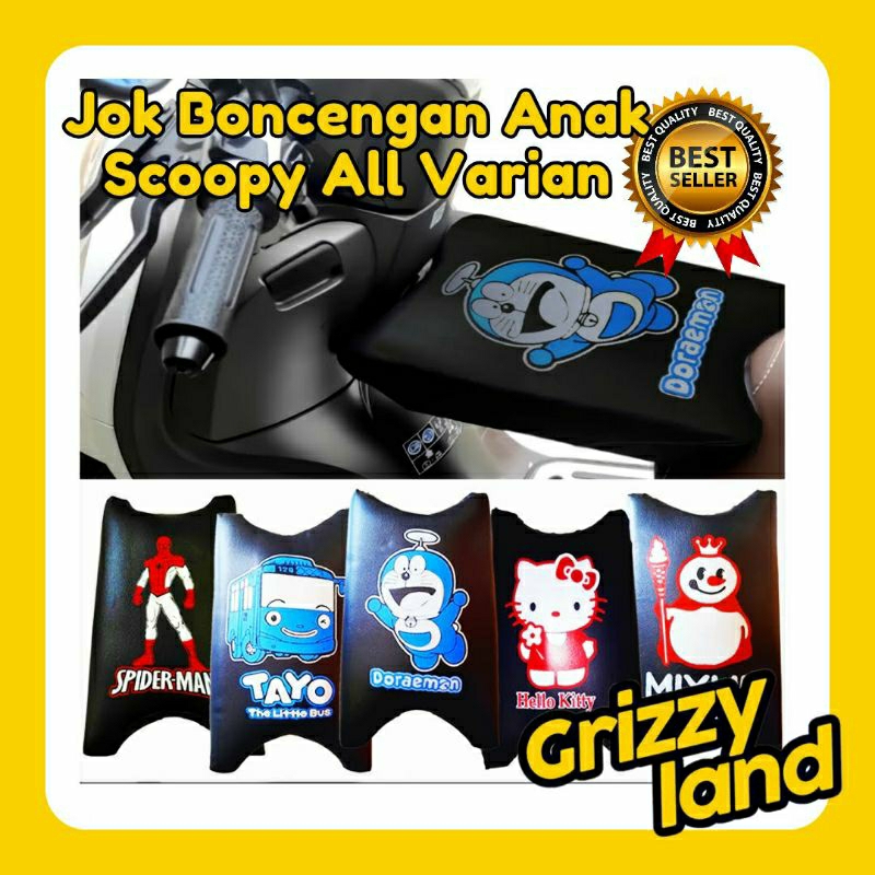 Jok Boncengan Anak Motor Scoopy Tempat Duduk Anak Dudukan Depan Motor