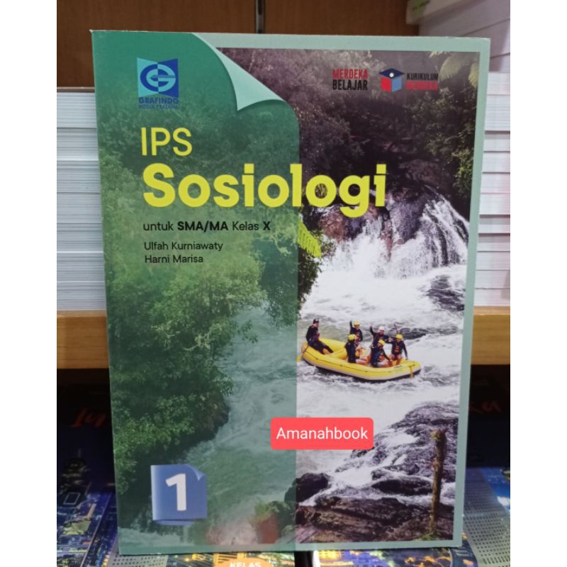 Buku IPS Sosiologi SMA Kelas 10 Kurikulum Merdeka Grafindo