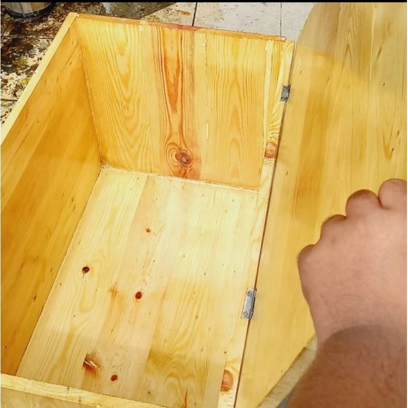 peti kayu jati belanda