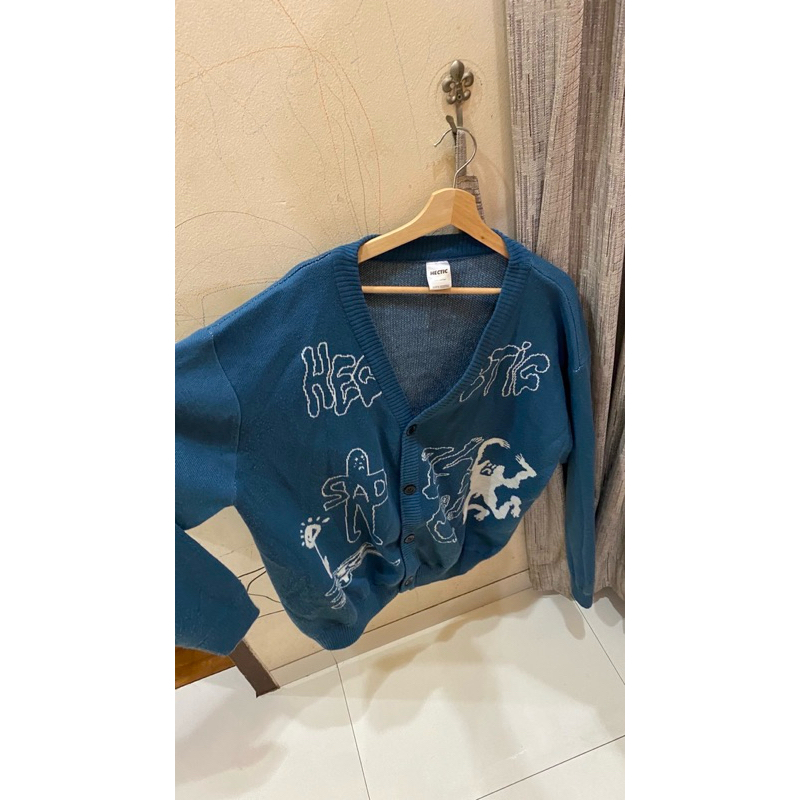 cardigan merek hectic