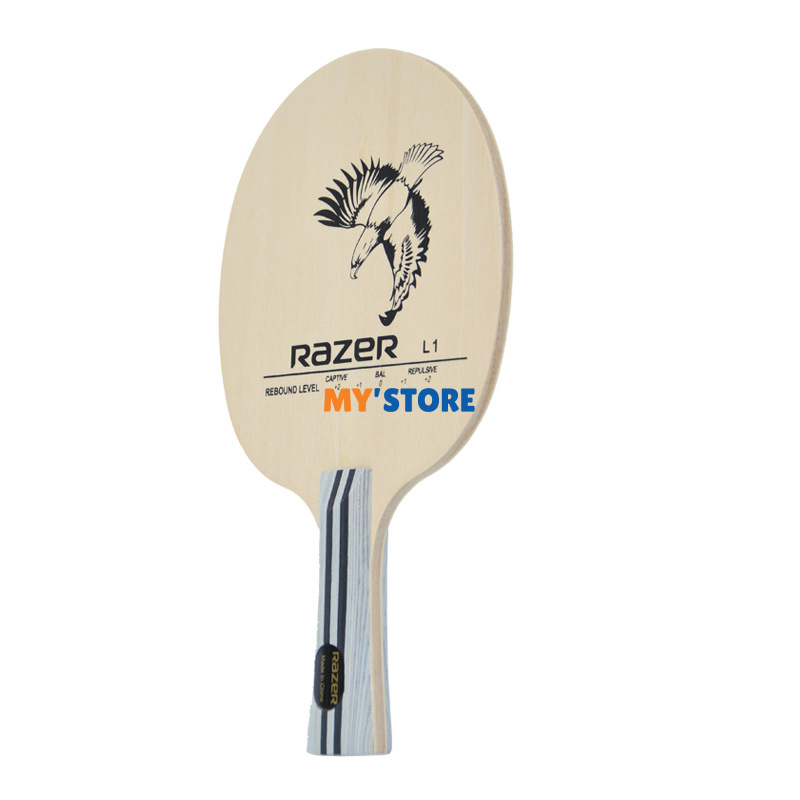 Razer L1 | Kayu Razer Bat Bet Pingpong Tenis Meja L1 L-1 Long Handle Short Handle Flared Chinese Pen