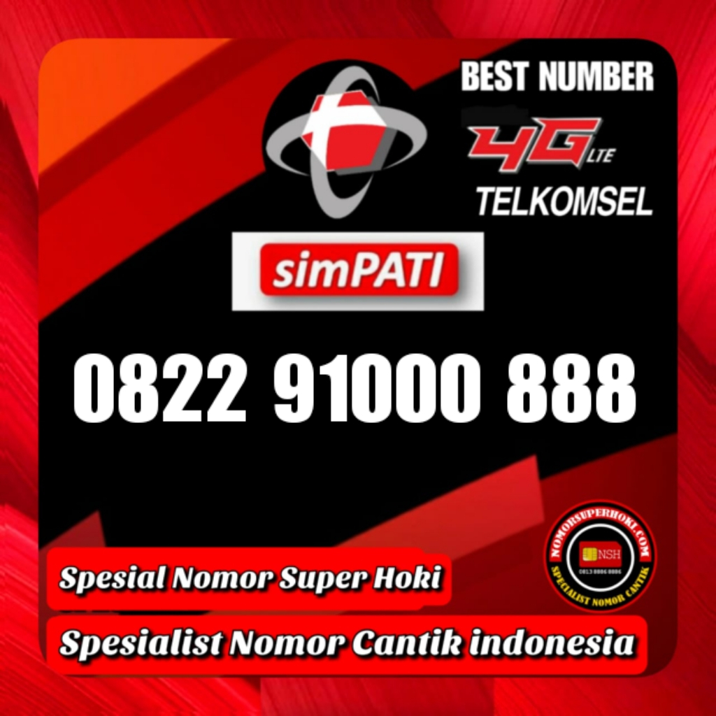 NOMOR CANTIK KARTU PERDANA TELKOMSEL SIMPATI _888