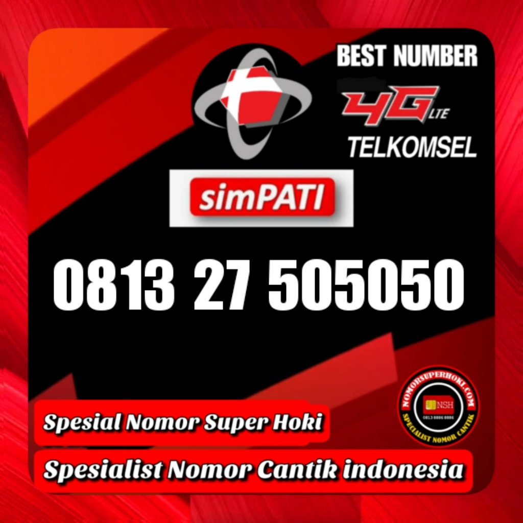 NOMOR CANTIK KARTU PERDANA TELKOMSEL SIMPATI _5050