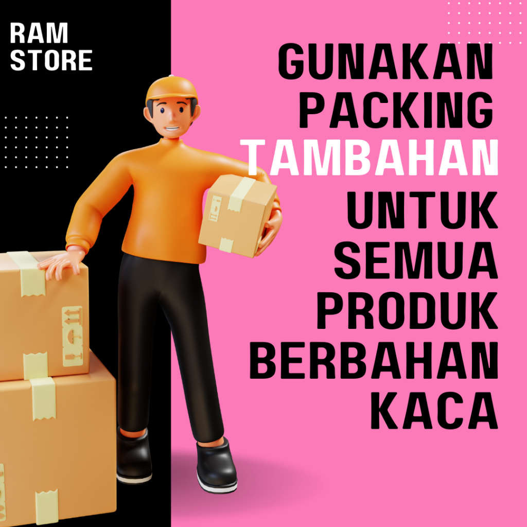 

Kardus Plus Buble Wrap Packing Tambahan