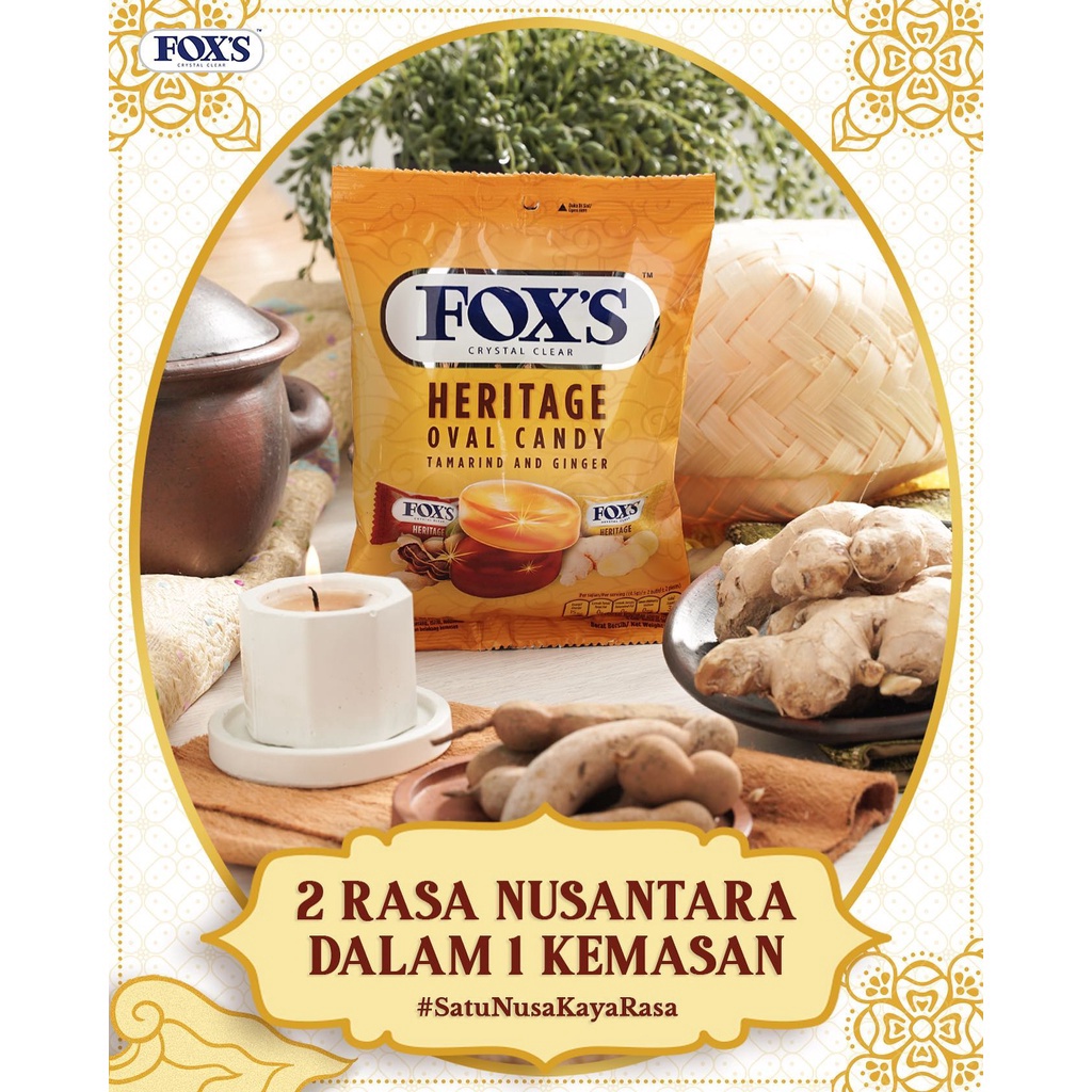

HEMAT Permen FOXS Heritage rasa Tamarind dan Ginger jahe