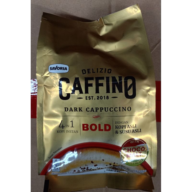 

Caffino Bold dark capuccino 6x25gr