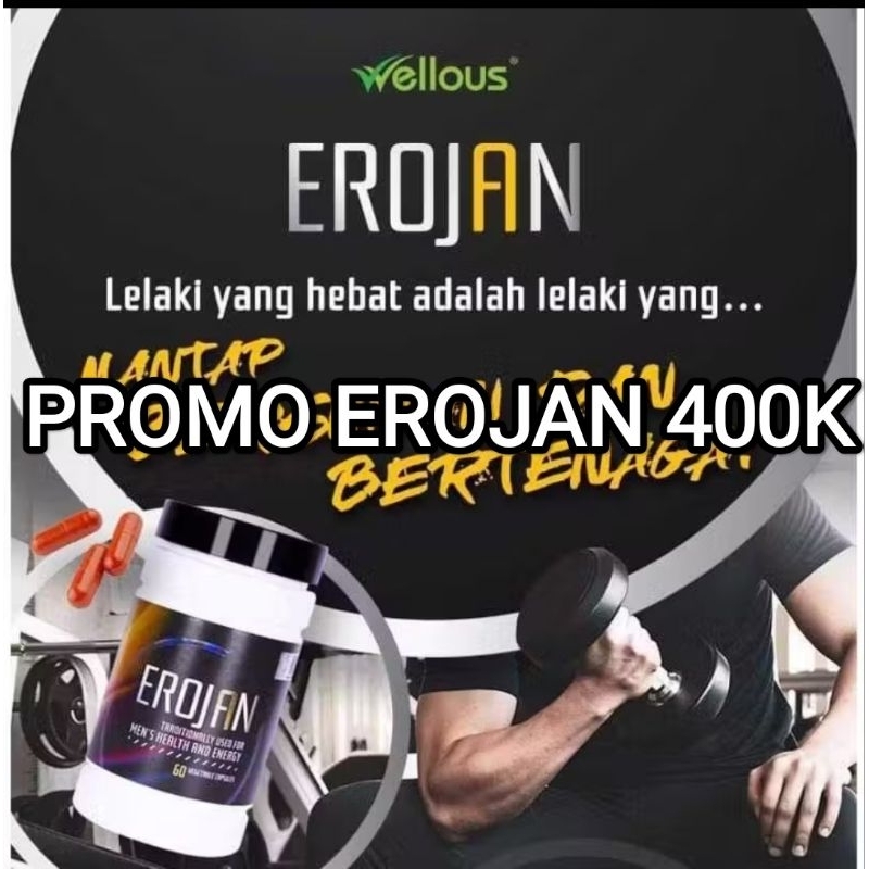 EROJAN ASLI WELLOUS TESTOSTERONE BOOSTER EROJAN ISI 60 KAPSUL PENAMBAH STAMINA