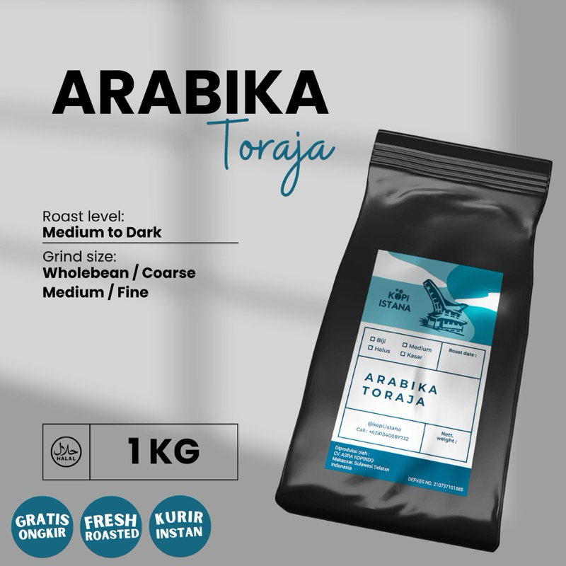 

1KG KOPI TORAJA ARABIKA | kopi robusta arabika kopi asli espresso oleh oleh toraja kopi bubuk kopi biji kopi toraja asli kopi termurah terlaris