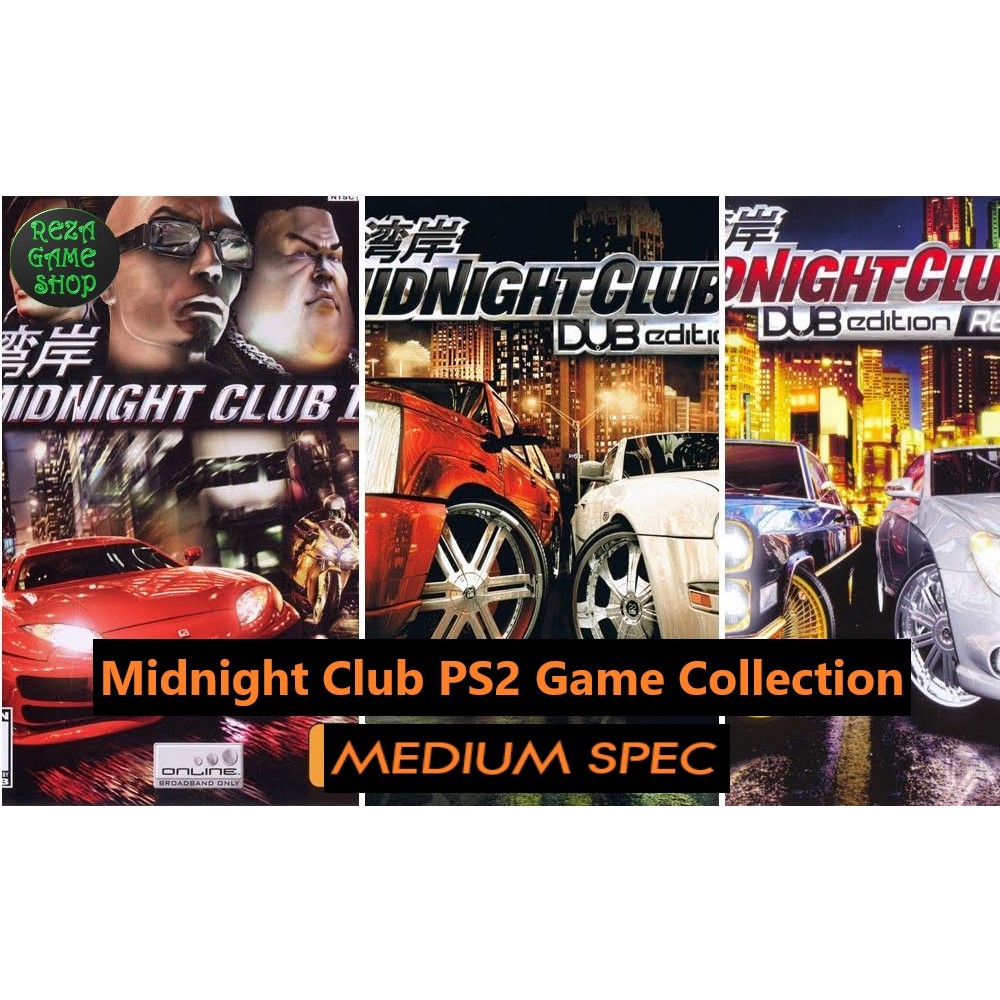 Midnight Club PS2 Game Collection | GAME PC | GAME LAPTOP | GAMING