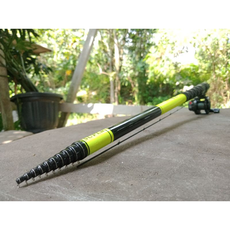 TEGEK YEHANG panjang 360 kolong neklin setting lurus tanpa potong