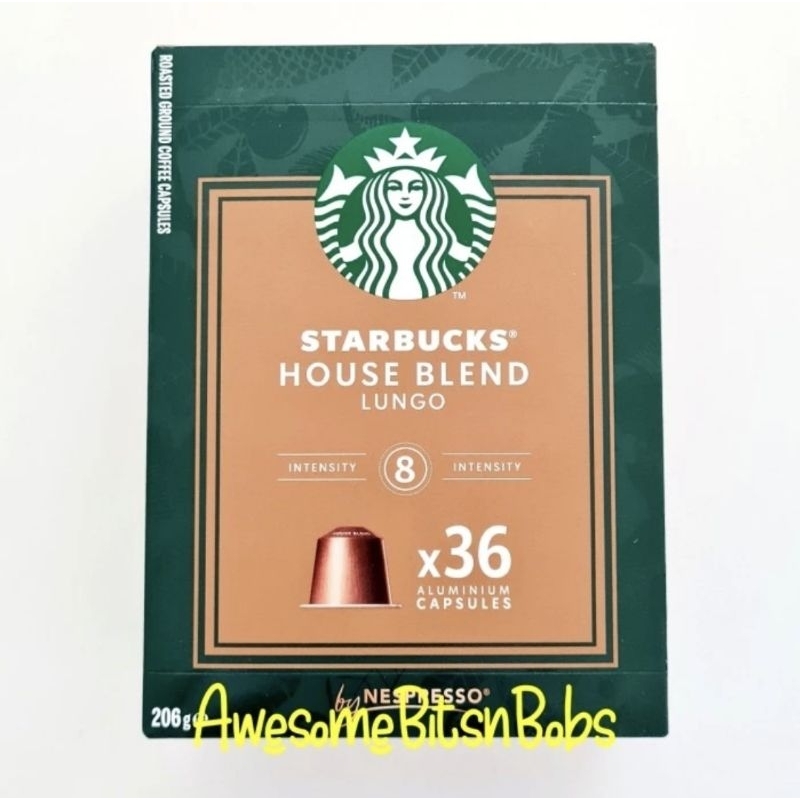 

Starbucks House Blend Coffee by Nespresso 36 Capsules