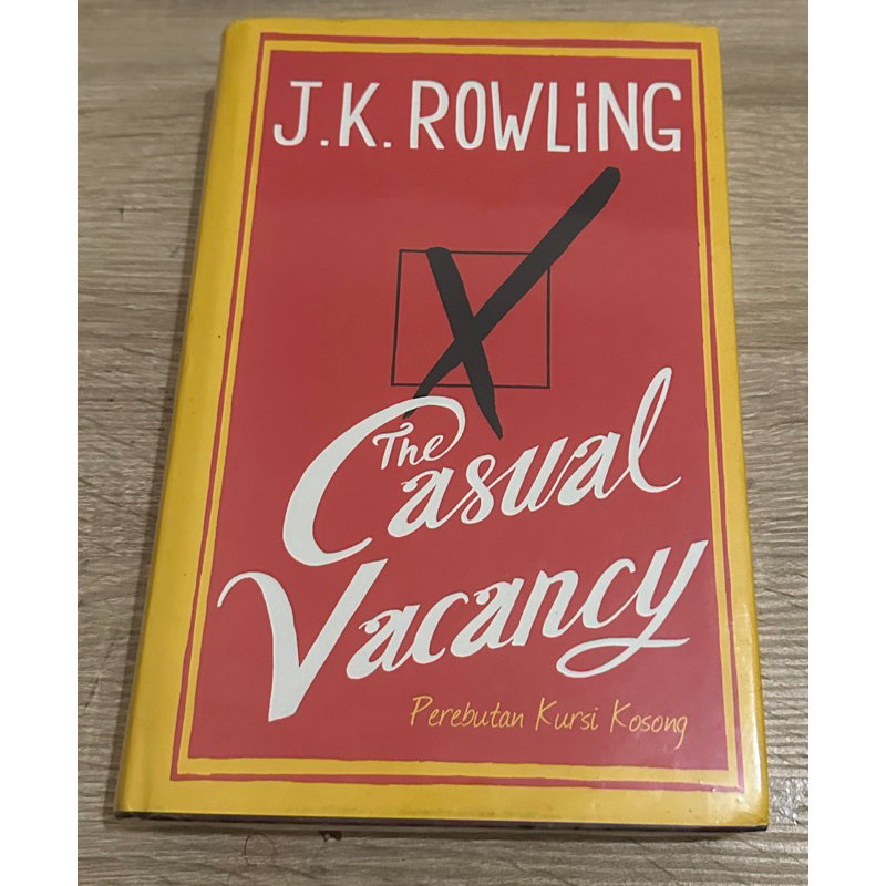 Novel J.K. Rowling Casual Vacancy (Original Hardcover)