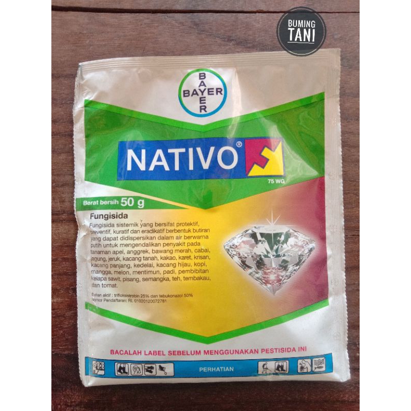 Fungisida Nativo 75wg (50gram) 100% original