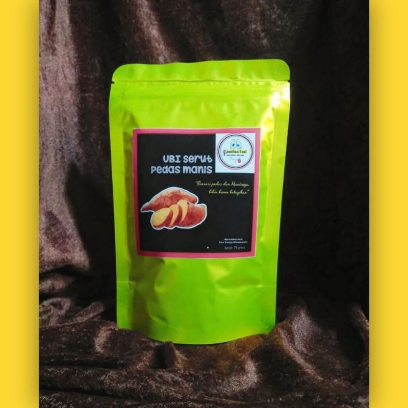 

UBI Serut Pedas Manis, 75 gram.
