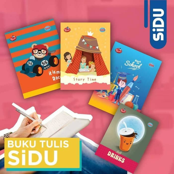 

(1 PACK) Buku Tulis Sinar Dunia / SIDU 38 isi 10 BUKU ukuran Kwarto - Sidu Buku Tulis 38 Lembar