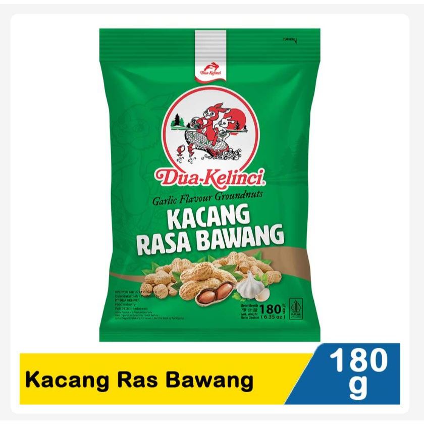 

Dua Kelinci Kacang Kulit Bawang 180 gr