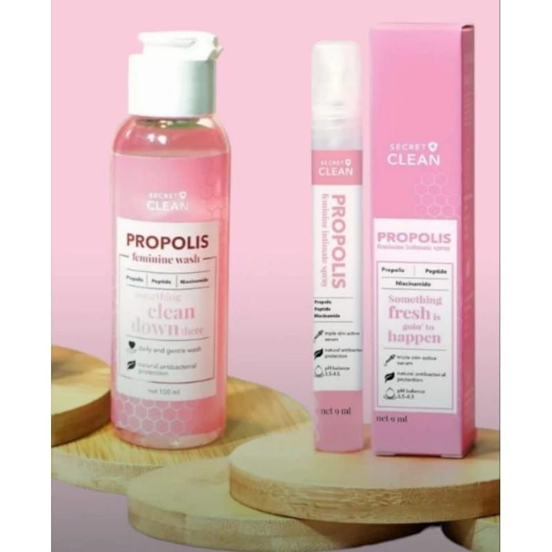Secret Clean Propolis Feminine Care 2in1 - Secret Clean Propolis Feminine Spray - Secret Clean Propo
