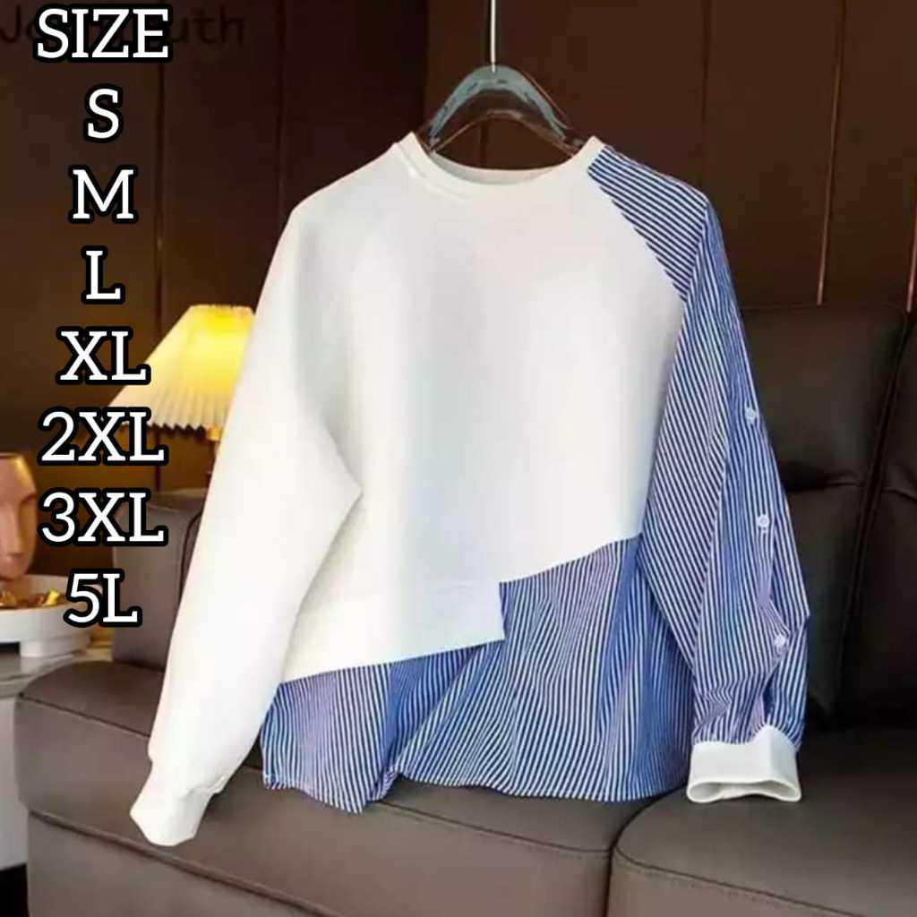 MARCELLA Blus Wanita Model Terbaru / S M L XL XXL XXXL 5XL / Blouse Wanita Big Size Jumbo Korean Sty