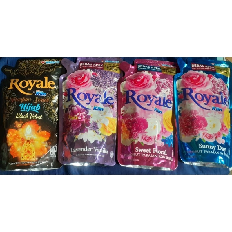 ROYALE SO KLIN PELEMBUT PAKAIAN KONSENTRAT UK 720 ML