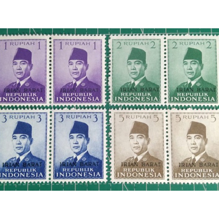 

Cepat Prangko Lawas Set Seri Presiden RI Soekarno Blok 2 8 keping C T Irian Barat 1963