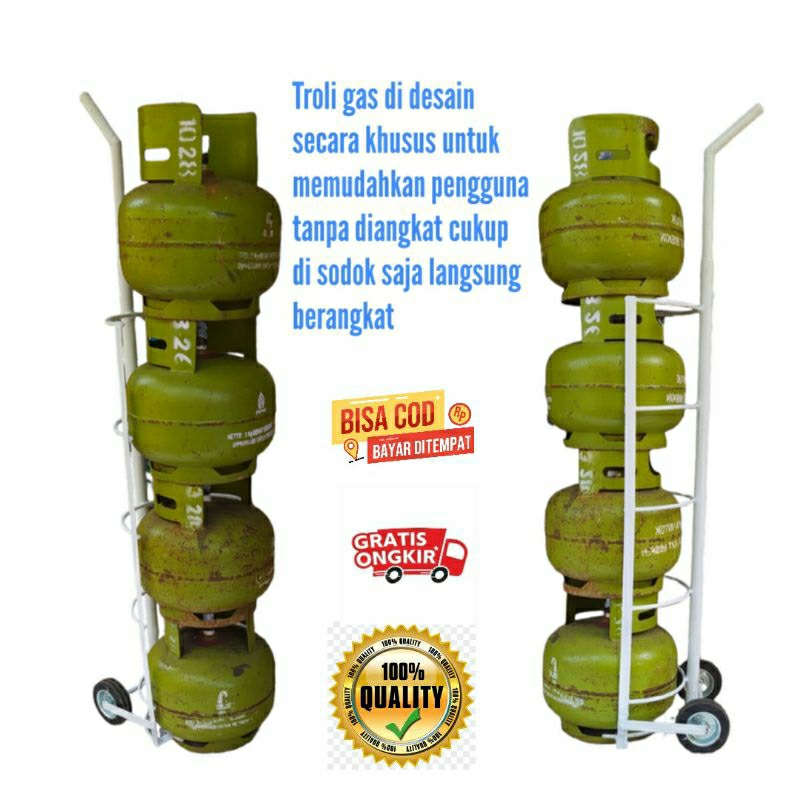 Troli Gas Elpiji 3kg Terbaru