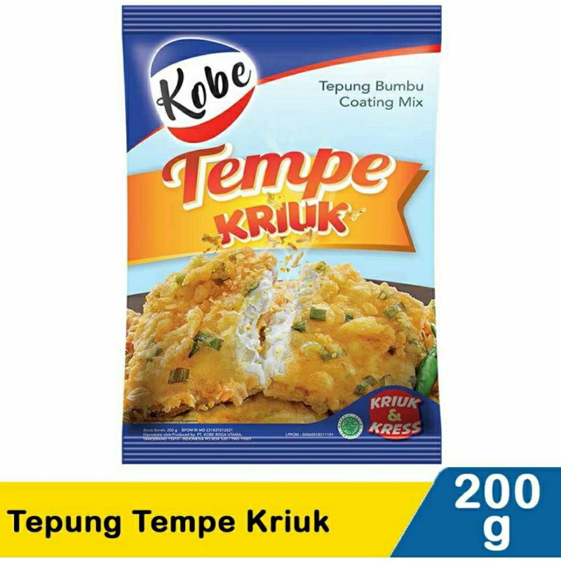 

Kobe tepung tempe keriuk 200 gr