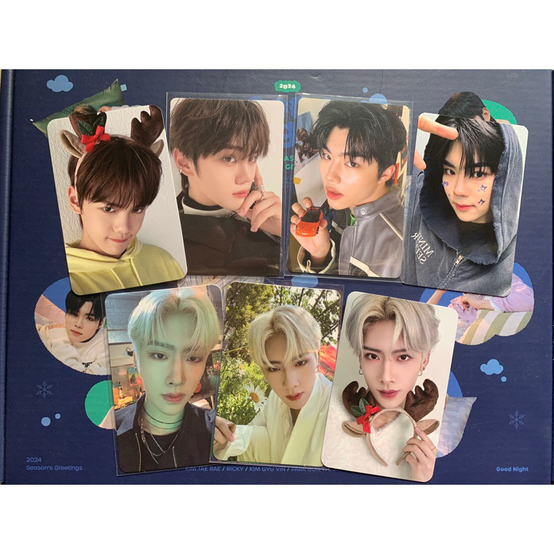 Gyuvin ricky pob g-market sg24 rusa pair gyuvin loyalty & ricky yits, gunwook cs kuromi pair dicon