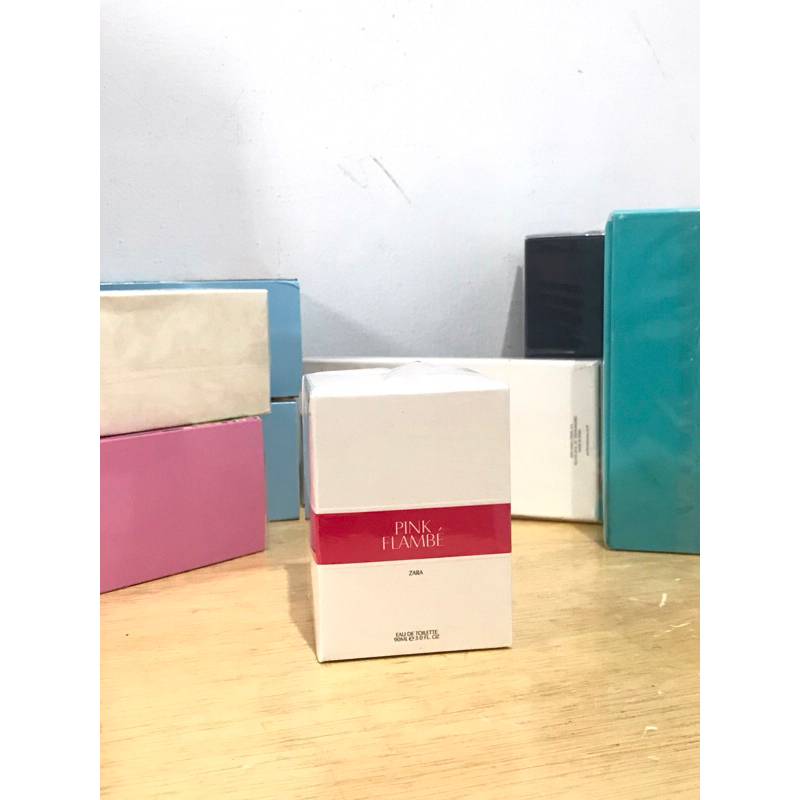 Zara perfume Pink flambe 90ml new