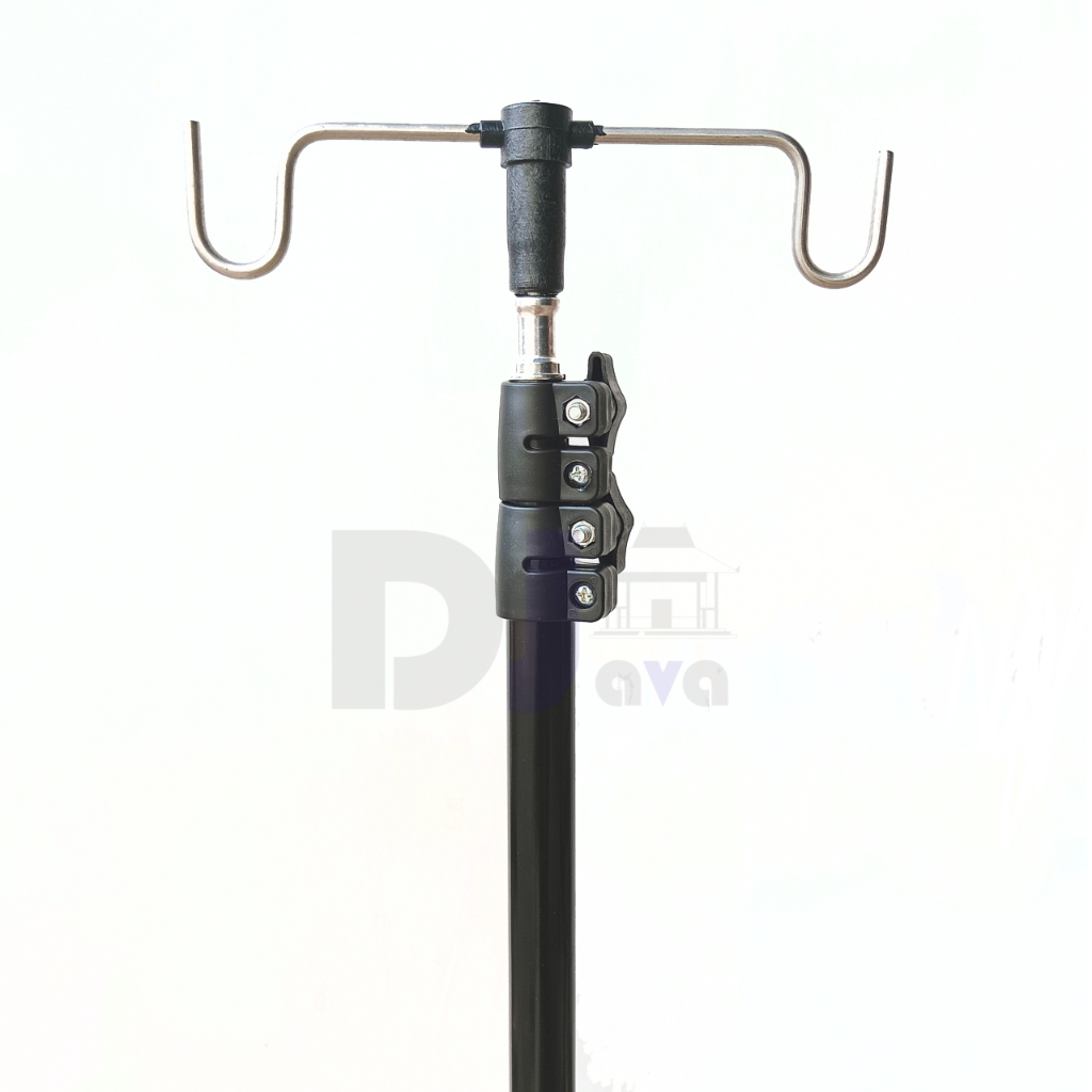 TIANG INFUS PORTABLE HOMECARE TIANG LAMPU KEMAH PORTABLE