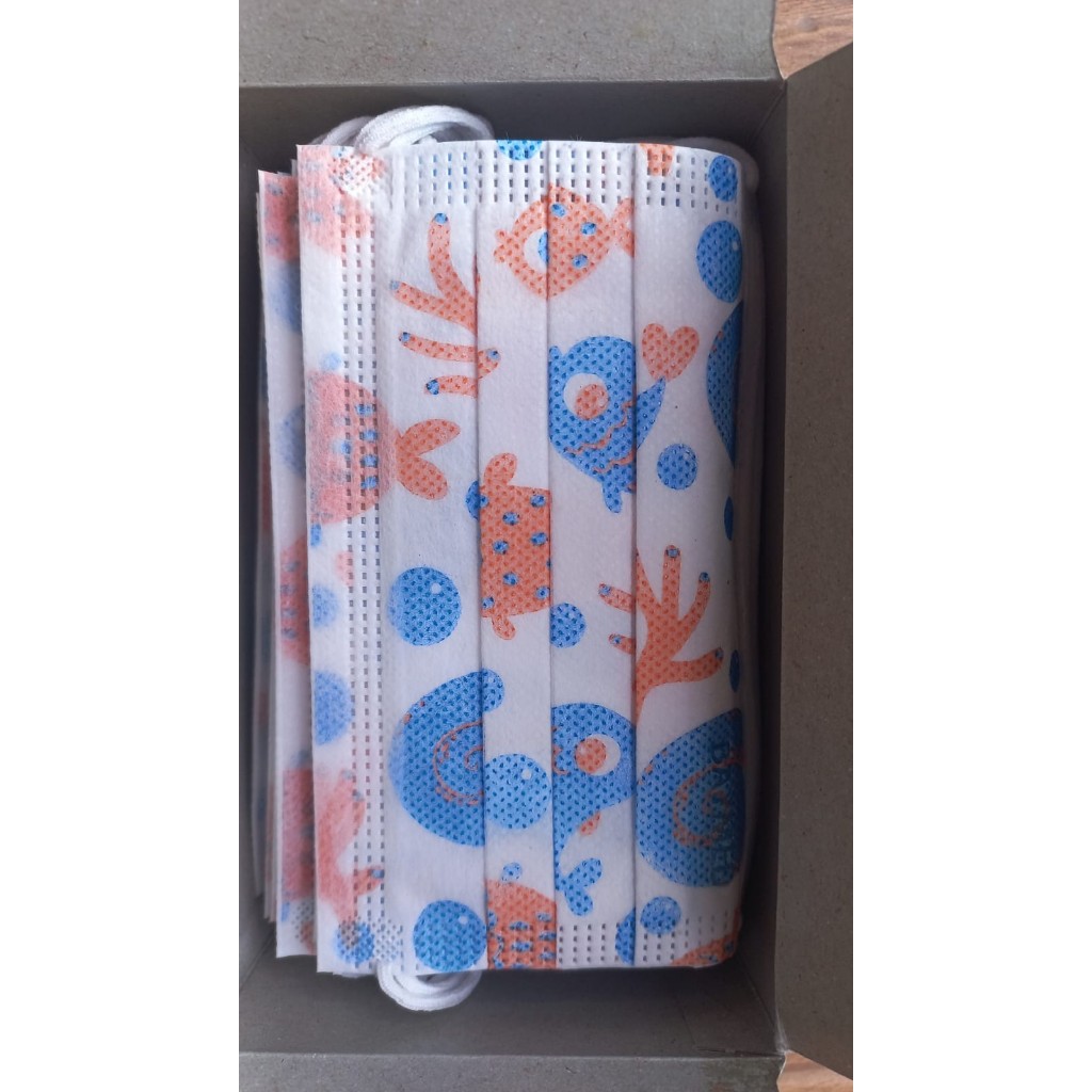 Masker Medis 3Ply Baymed Earloop Anak