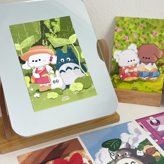 

Boom GHIBLI CARD GREETINGS PRINTS with ENVELOP