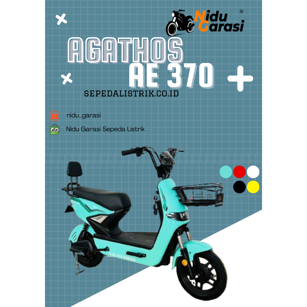 SEPEDA LISTRIK AGATHOS AE 370