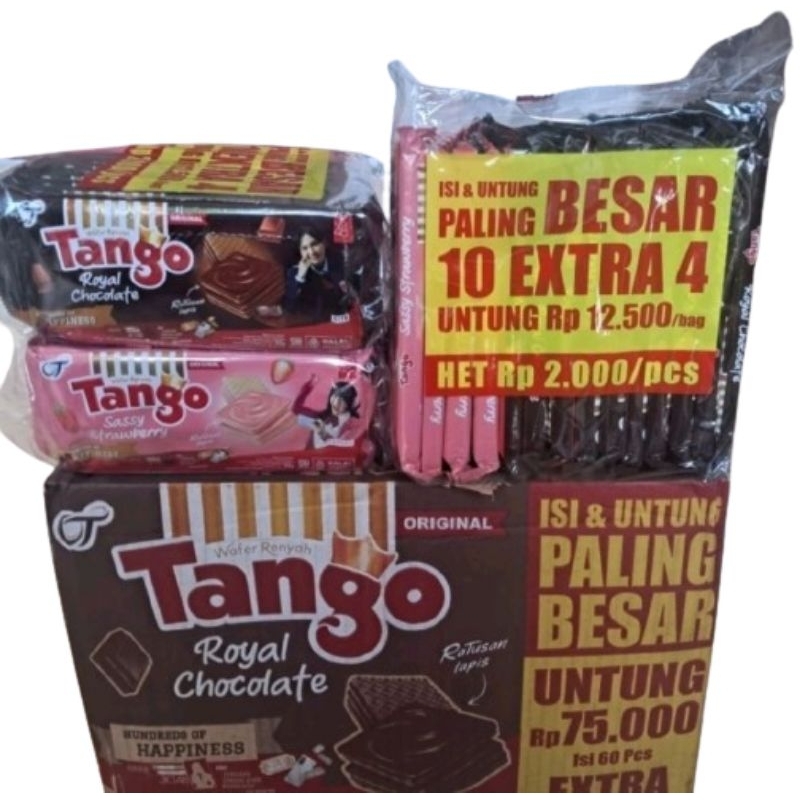 

Tango Wafer X JKT 48 Exclusive Spesial Edition 35G Isi 10pcs+Free 4pcs dan Free Photocard Member JKT 48 | Royal Coklat