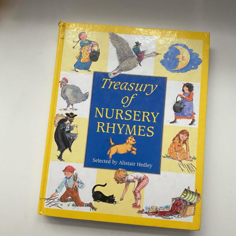 Treasury of Nursery Rhymes / Buku Anak Import Bergambar Vintage