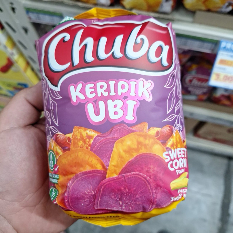 

CHUBA keripik Ubi sweet corn 45gram