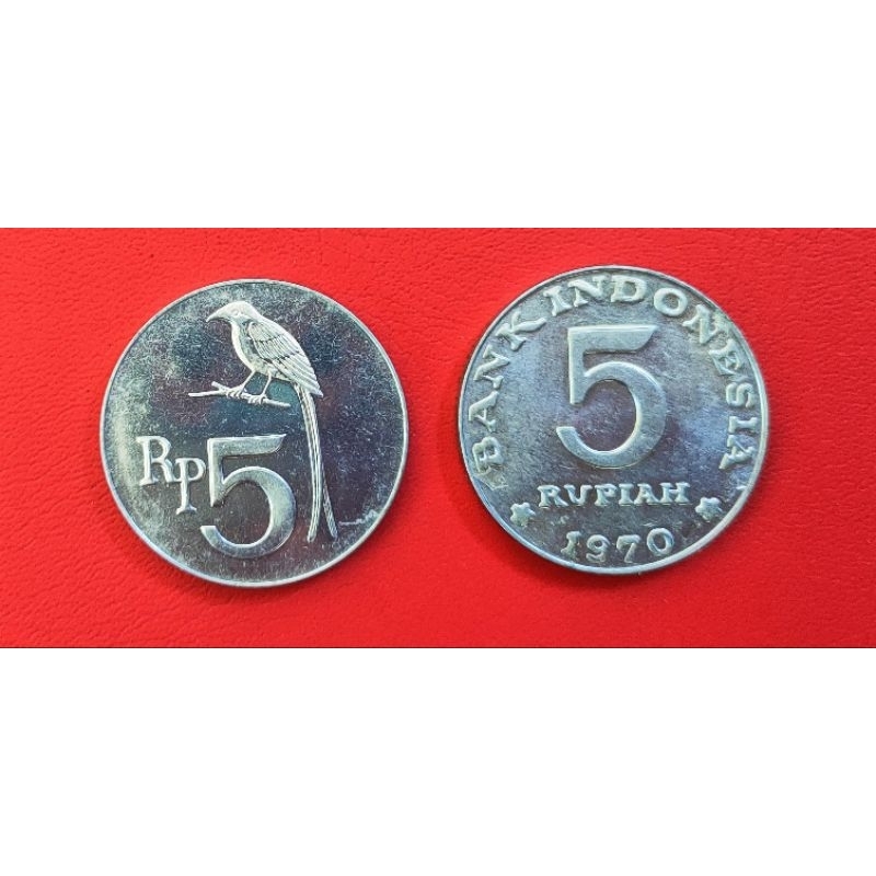 Koin 5 Rupiah Burung