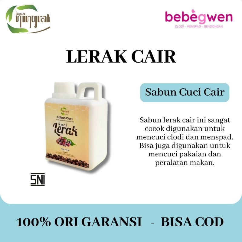 NINGRAT Sabun Lerak Cair