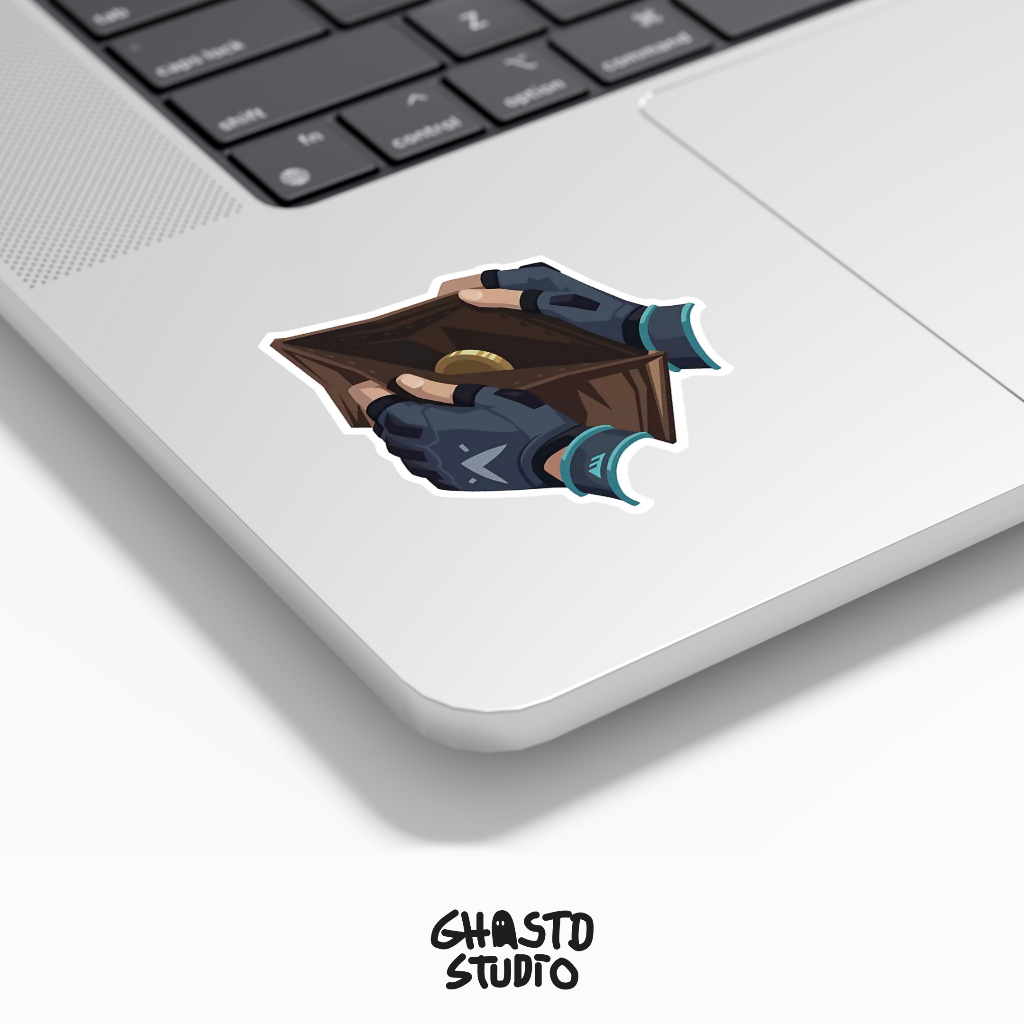 

Empty Wallet Valorant Spray Sticker | 5 cm Vinyl Glossy