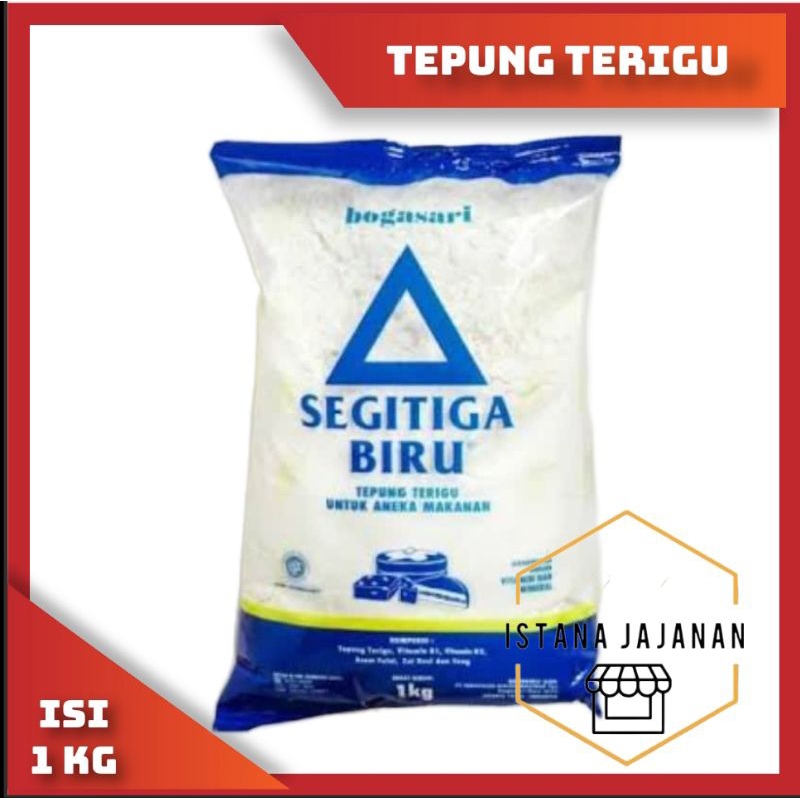 

Tepung terigu segi tiga biru 1 Kg