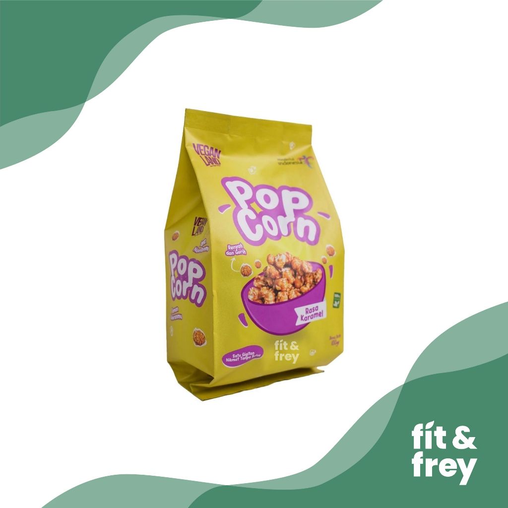 

VEGAN LAND Popcorn Karamel 100g - Pop Corn Caramel - Veganland